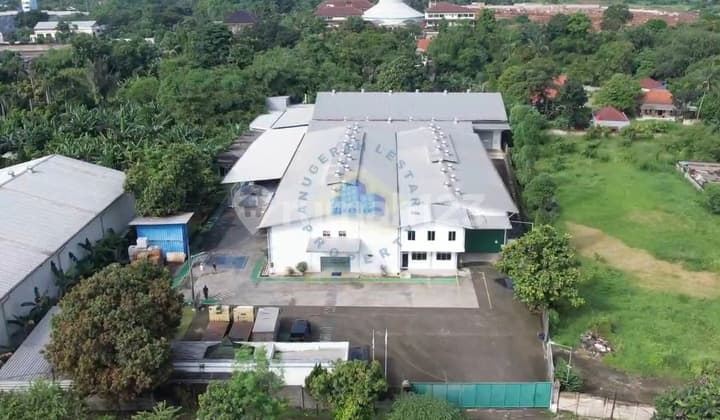 Dijual Pabrik Shgb Luas Tanah 6.157m Bangunan 3.000m Akses Kontainer 40 Feet Rp 35 Milliar Dekat Gading Serpong Di Curug Tangerang