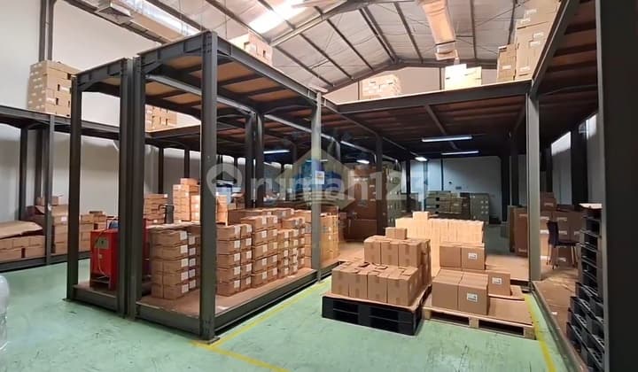 Jual Gudang Shgb Strategis Dekat Tol Rawa Buntu Taman Tekno Bsd