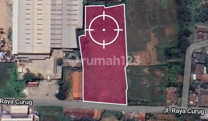 Jual Tanah Industri 6527m Shm Di Panongan Tangerang