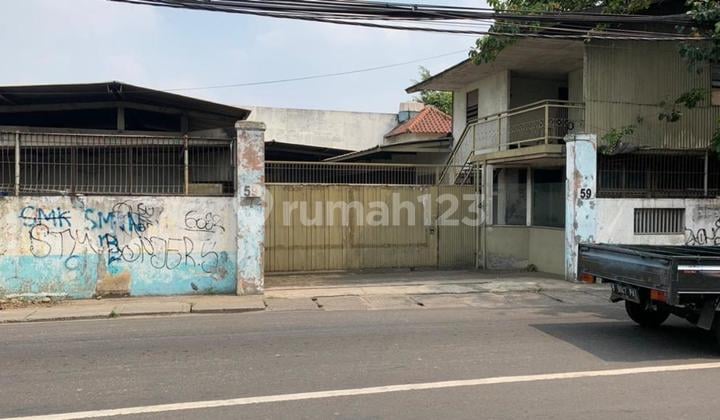 Tanah Pinggir Jalan Raya Posisi Hoek di Karang Tengah, Tangerang