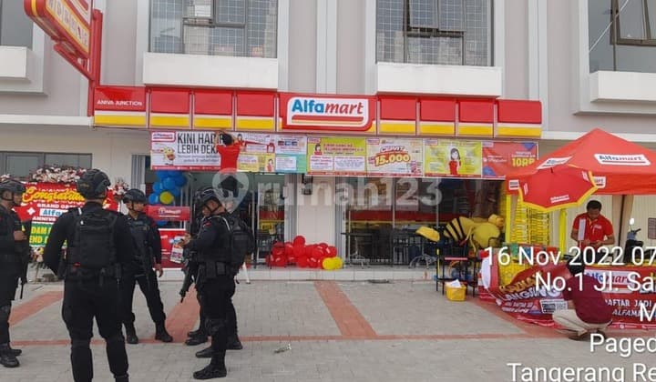 Ruko Anniva Gandeng Usaha Alfamart di Gading Serpong, Tangerang