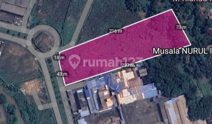 Di Jual Tanah Kawasan Industri Milenium .Tigaraks, Tangerang