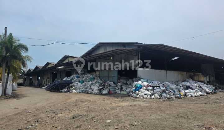 Dijual Tanah + Gudang di Karang Anyar Kemiri Pasar Kemis, Tangerang