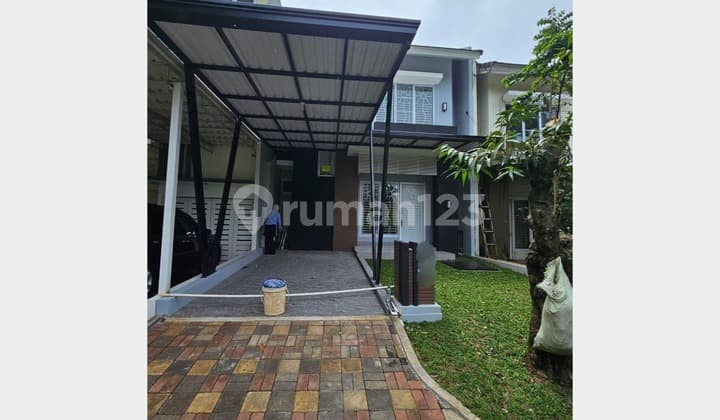 Rumah 2 Lantai Asri Bebas Banjir di Cluster Delatinos BSD Tangerang Selatan