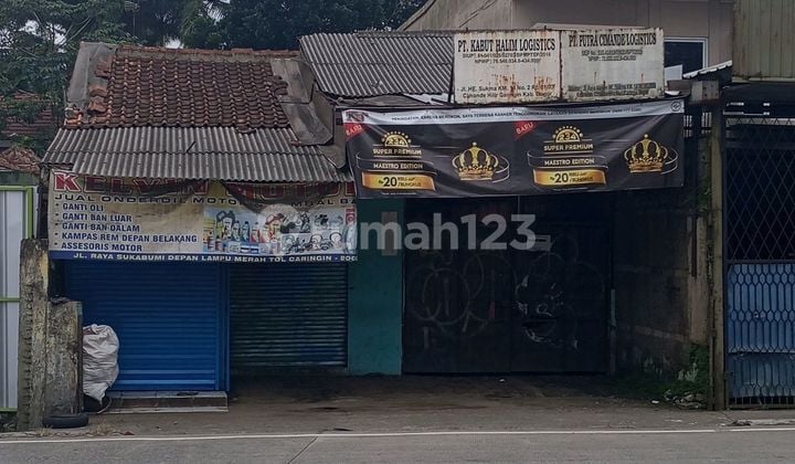 Dijual Rumah Pinggir Jln Raya Shm