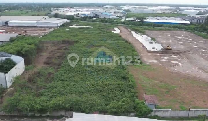 Dijual Tanah Industri Murah Pakuhaji - SHM, Akses Kontainer 40Ft, Dekat Tol!