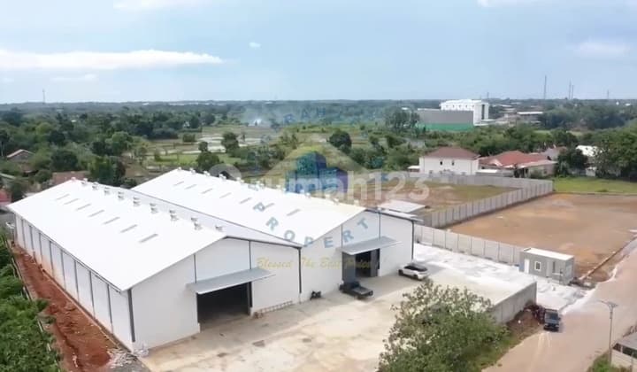 Disewakan Pabrik Area Industri di Legok - Tangerang. Akses Container 40 Feet
