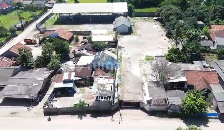 For Sale Strategic Warehouse in Cisauk Near Highway & Station - 40Feet Container Access, Commercial Zone!