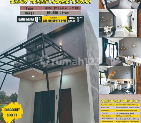 Dapatkan Rumah Impianmu di Salmanda Village Modal 1 Juta, Free Surat-Surat!