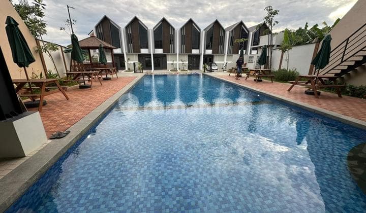 Cluster Siap Huni Fasilitas Kolam Renang Listrik Underground