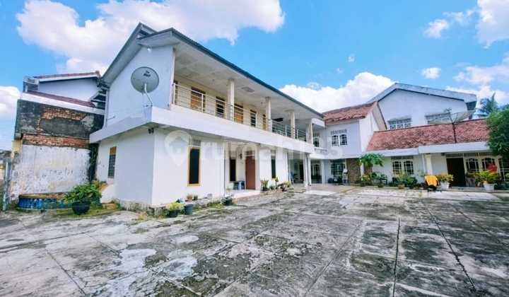 Dijual Rumah 2 Lantai + Kost-kostan 10 Kamar - Lokasi Strategis Di Jantung Kota, Dekat Hotel Amaris, Palembang