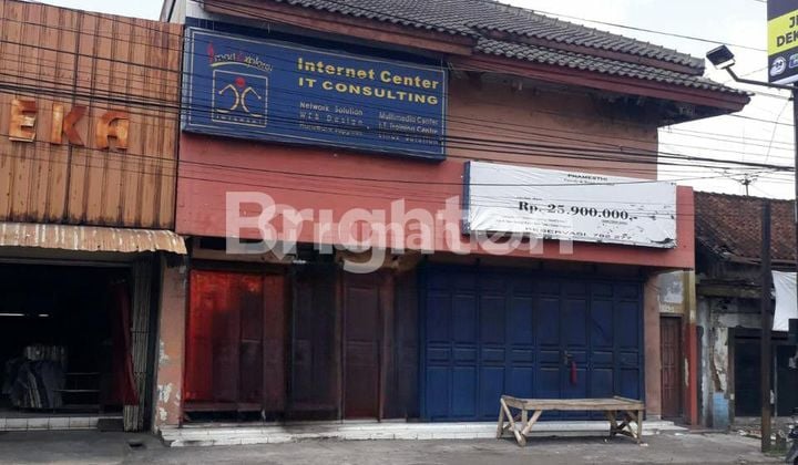 DIJUAL RUANG USAHA TEMPAT SANGAT STRATEGIS PINGGIR JLN RAYA
