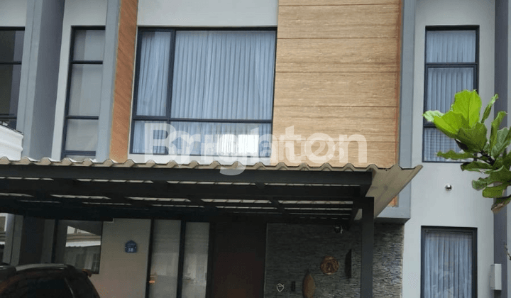 RUMAH RANCAMAYA GOLF ESTATE BOGOR 2 LANTAI BARU NYAMAN AMAN SIAP HUNI