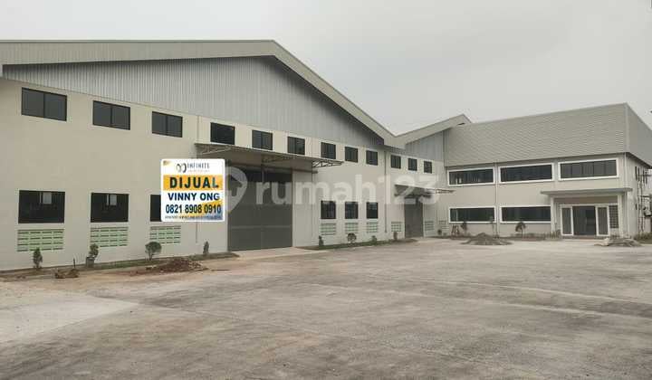 Dijual Gudang Tangerang Balaraja Siap Pakai Ijin Industri Strategis Dekat Pintu Tol