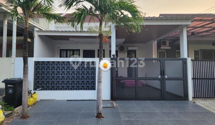 Dijual Rumah Siap Huni View Taman di Cluster Ifolia Harapan Indah Bekasi Harga Nego