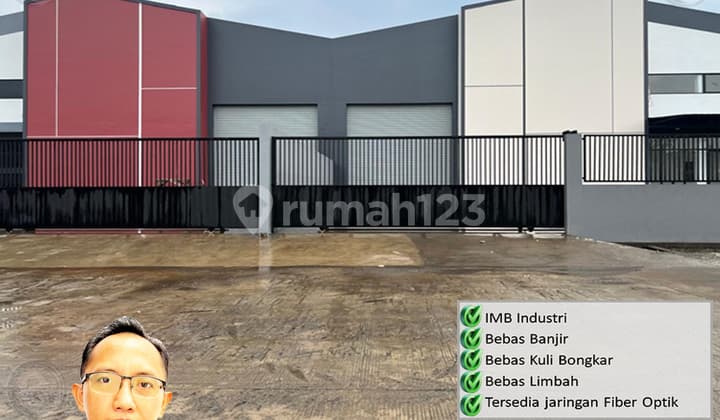 Gudang 792 M Baru di Kawasan Industri Tangerang Terlaris