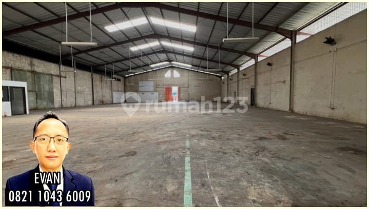 Gudang Batuceper,luas,siap Pakai,listrik Besar,10 Menit Tol