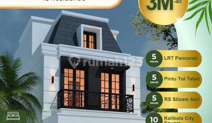 JUAL RUMAH METROPOLITAN 18 RESIDENCE DI PANCORAN JAKARTA SELATAN