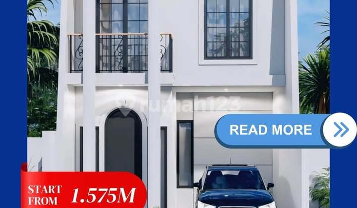 CHEAPEST HOUSE FOR SALE DSB34 IN DUREN SAWIT PONDOK BAMBU EAST JAKARTA