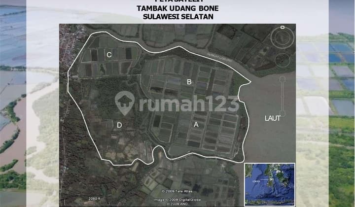 Jual Tanah Super Luas 195 Hektar di Pajaele Bone Sulawesi Selatan