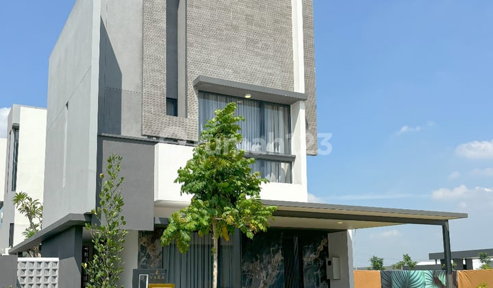 JUAL RUMAH LEBAR 8 EKSEKUTIF MUDA PRIVATE POOL DI CLUSTER YARA GRAND WISATA BEKASI