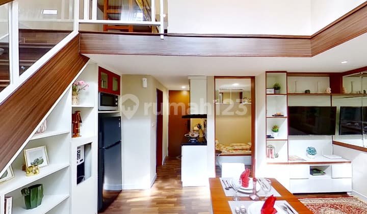 JUAL RUMAH TERMURAH 1BR APPLE 3 LEBAK BULUS JAKARTA SELATAN