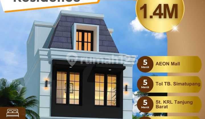 JUAL RUMAH MURAH THE LINE 27 PASAR MINGGU JAKARTA SELATAN