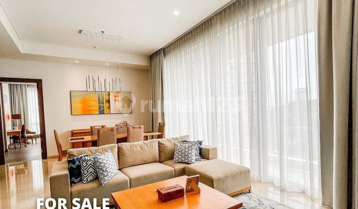 FOR SALE 2+1BR APARTMENT PAKUBUWONO SPRING SOUTH JAKARTA