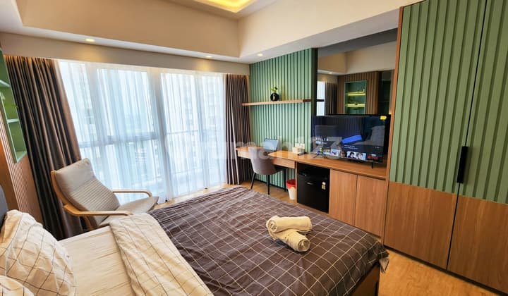 Casa de Parco Apartment Fully Furnished Pool View in BSD, South Tangerang