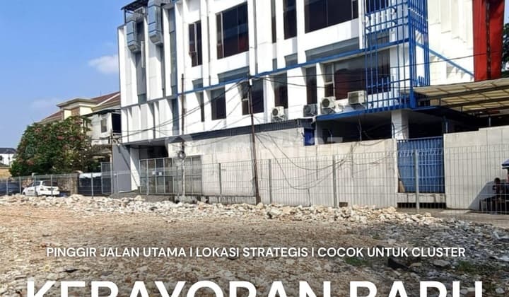 Jual Cepat Tanah Strategis Cocok Cluster Dibawah NJOP di Jakarta