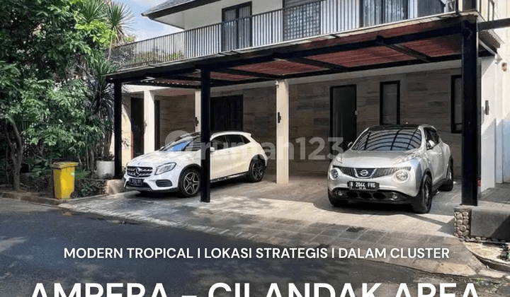 Rumah Bagus Dalam Cluster Shm Di Cilandak Jakarta Selatan