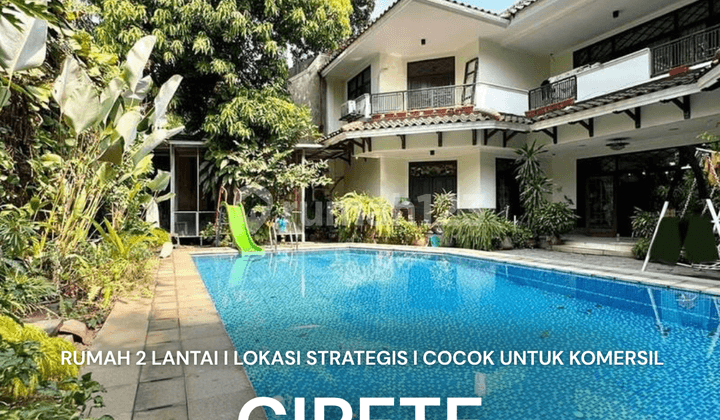 Quick Sale House Strategic Commercial Location in Cipete Jakarta