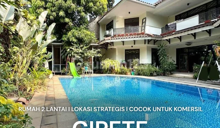 Quick Sale House Strategic Commercial Location in Cipete Jakarta