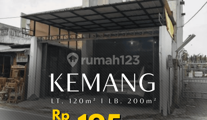 Ruko Ruang Usaha Strategis Pinggir Jalan di Kemang Jakarta