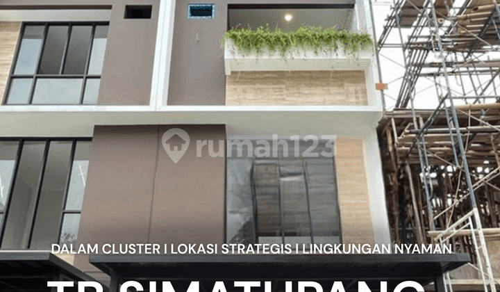 Nice New House in a Cluster at Tb Simatupang, South Jakarta