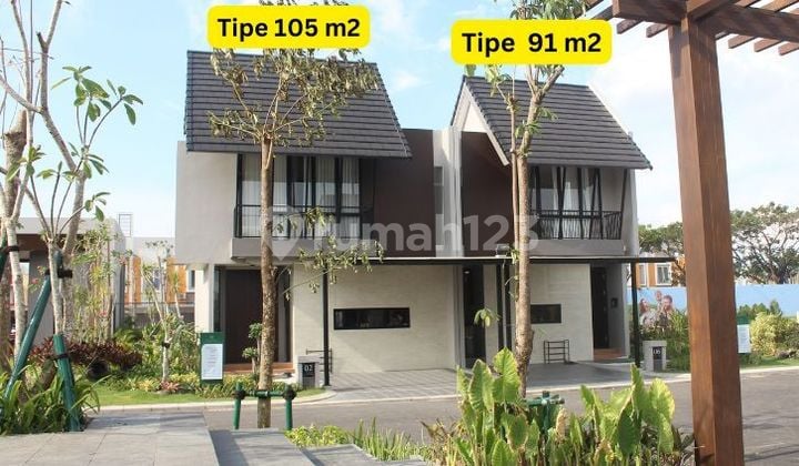 Rumah 2 Lantai,konsep Villa Lokasi Makassar