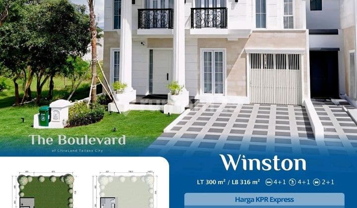 Winston Rumah Model Eropa Yang Ada Boulevatd Citraland Tallasa City
