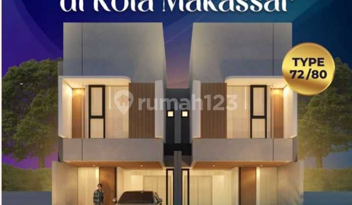 Dp 0%,tanda Jadi 10 Juta Langsung Akad.rumah 2 Lantai Di Telkommas