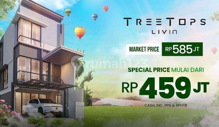 Rumah 3 Lantai,tanjungbunga Harga 500 Jutaan