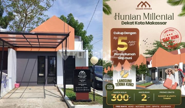 Beli Rumah Hanya Dp 5 Juta.langsung Akad