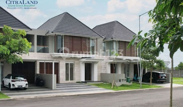 Rumah 2 Lantai Citraland Tallasa City, Gratis Ppn, Siap Huni