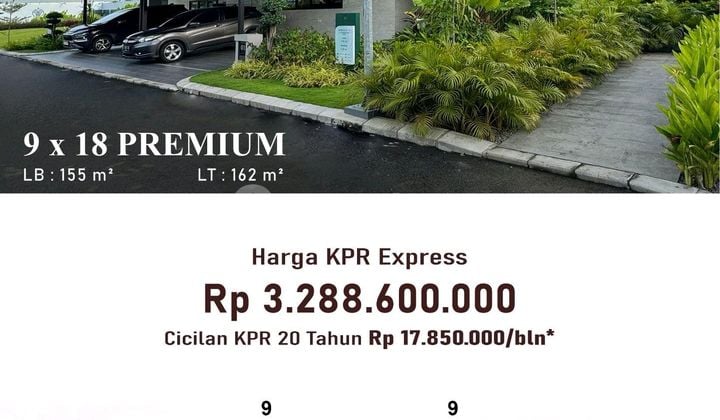 Rumah Dengan Kolam Renang Pribadi.harga Bersahabat