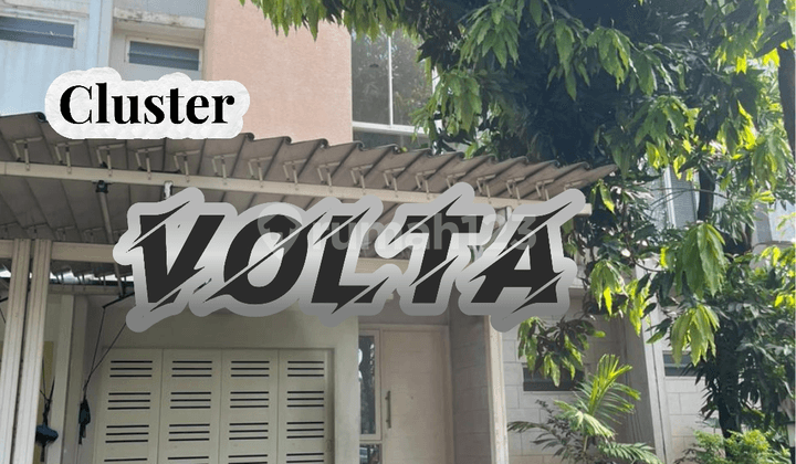 Rumah 2 Lantai di Cluster Volta. Bebas Banjir, Dekat Sekolah Internasional,Depan Cluster Ada Ruko