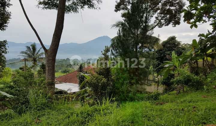 Land for Sale with Mountain View, Ideal for Villa in Cigombong Bogor