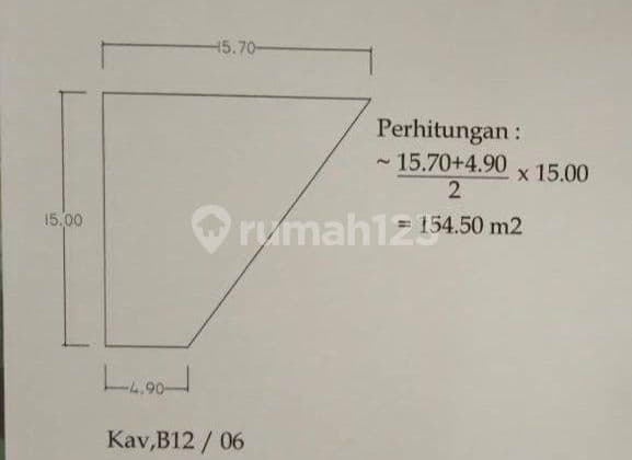 DIjual Cepat Tanah Kavling Hoek Poris Paradis Eksklusif 2 Siap Bangun