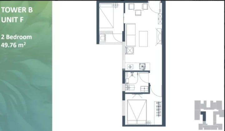 Apartemen Meikarta 2 Bedroom Sangat Murah Bonus AC Jual Cepat