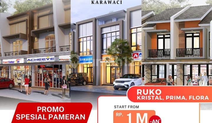 Ruko 2 Lantai Di Jalan Utama Boulevard Aryana Karawaci Tangerang Ruko