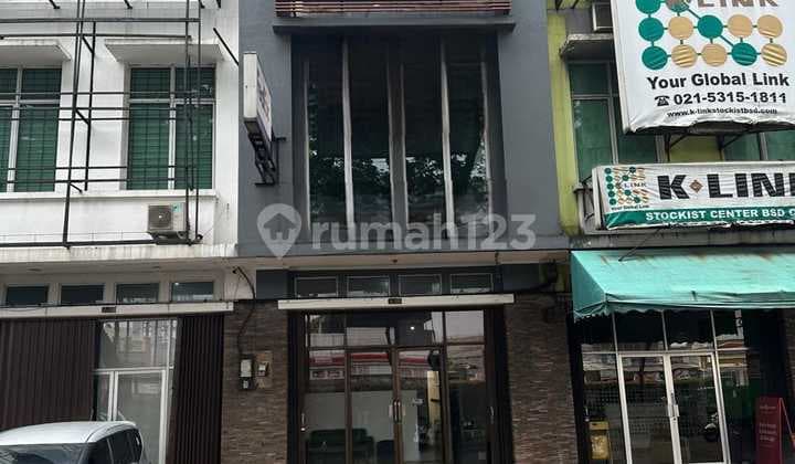 DIJUAL RUKO 3 LANTAI DI TOL BOULEVARD, BSD - HADAP JALAN RAYA