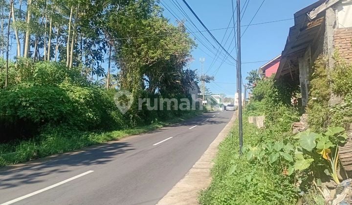 Tanah Luas View Gunung Pinggir Jalan Raya 2 Muka 8000 M SHM Jalur Wisata di Beseran Kaliangkrik Kab Magelang