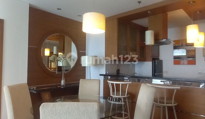 For Sale Sahid Sudirman Residence Apartment Jakarta, 3BR High floor Fully furnished